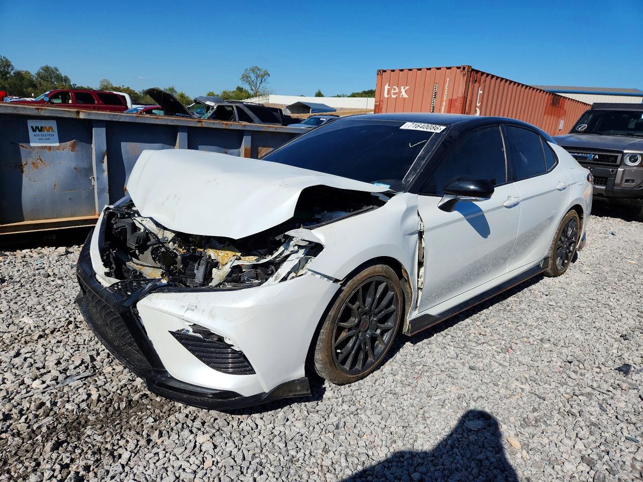 2022 TOYOTA CAMRY TRD | 4T1KZ1AKXNU068872 | UPCARS