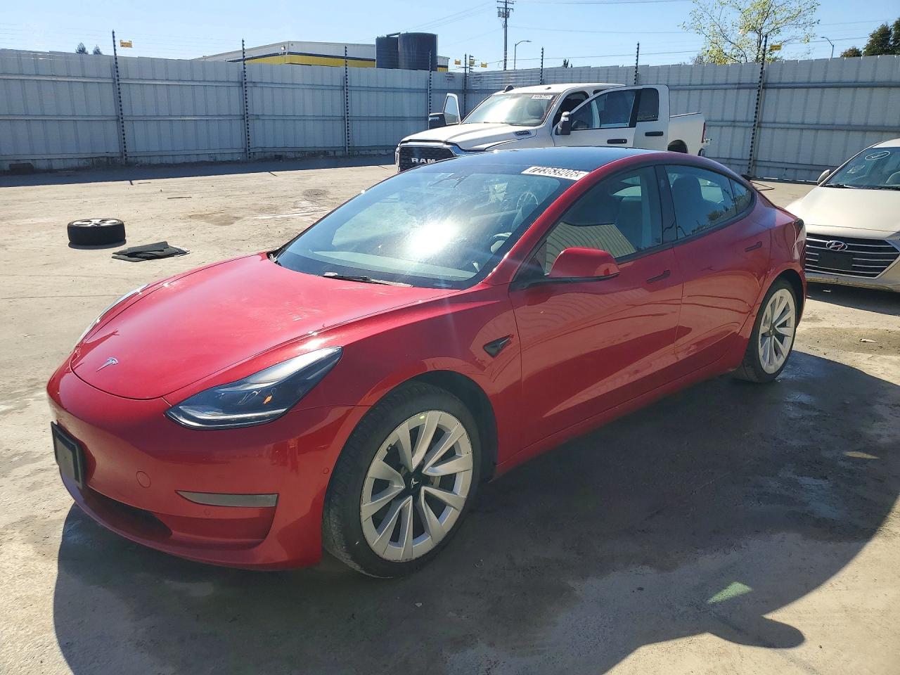 2022 TESLA MODEL 3 | 5YJ3E1EAXNF303978 | UPCARS