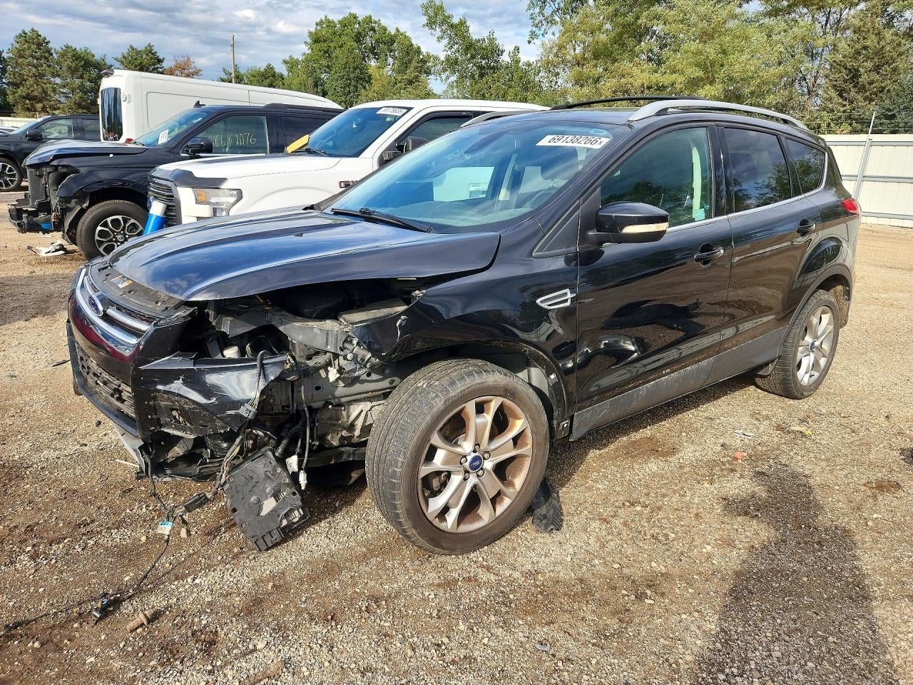 2014 FORD ESCAPE TITANIUM | 1FMCU0J92EUA59092 | UPCARS