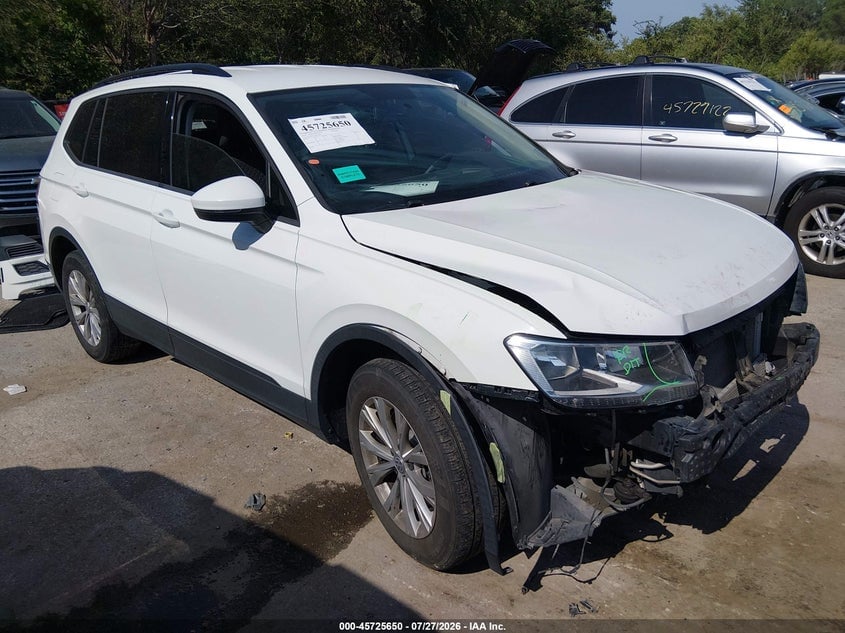2018 VOLKSWAGEN TIGUAN 2.0T S | 3VV0B7AX1JM119481 | UPCARS