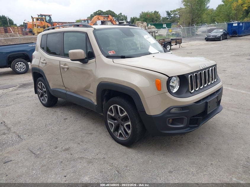 2015 JEEP RENEGADE LATITUDE | ZACCJBBT3FPC32172 | UPCARS