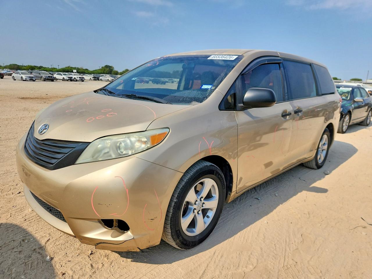 2011 TOYOTA SIENNA BASE 7-PASSENGER | 5TDKA3DC3BS007293 | UPCARS