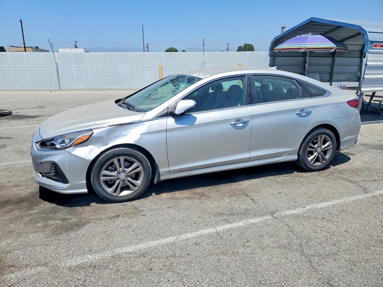 2018 HYUNDAI SONATA SEL | 5NPE34AF4JH649327 | UPCARS