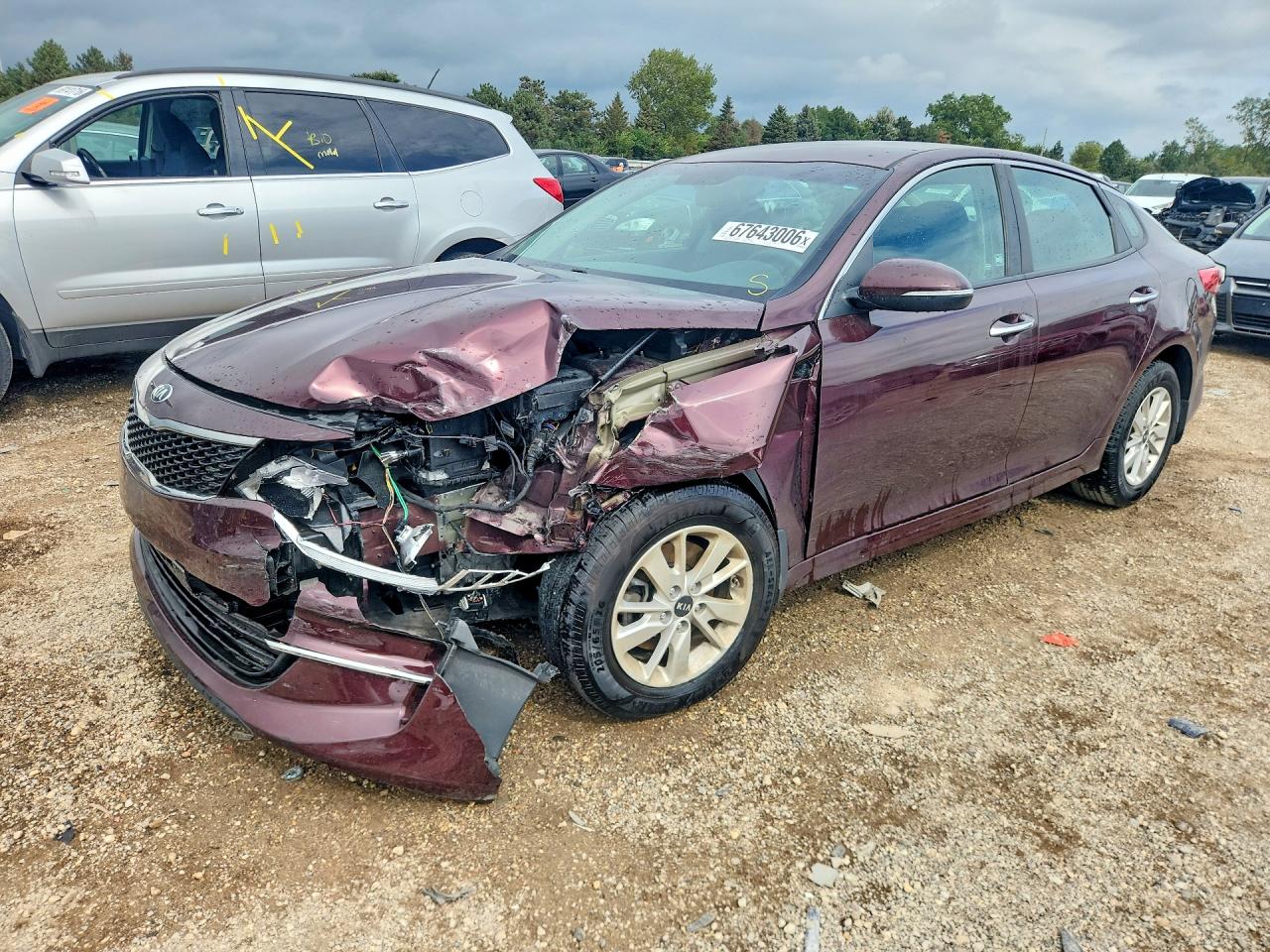 2016 KIA OPTIMA LX | 5XXGT4L39GG046583 | UPCARS