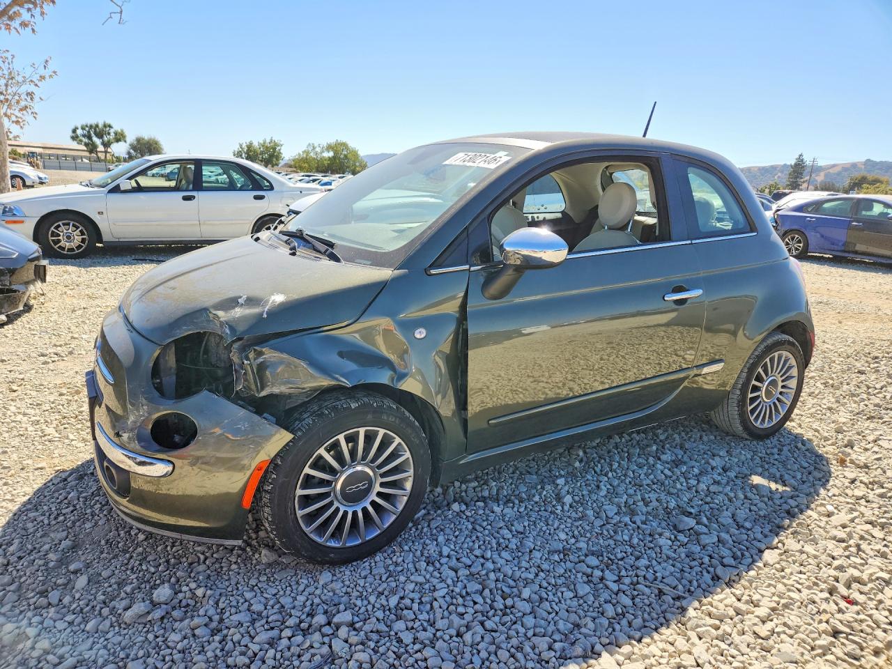 2013 FIAT 500 LOUNGE | 3C3CFFCR1DT639297 | UPCARS