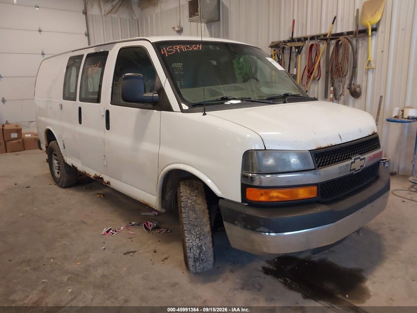 2012 CHEVROLET EXPRESS 3500 WORK VAN | 1GCZGTBG7C1176766 | UPCARS