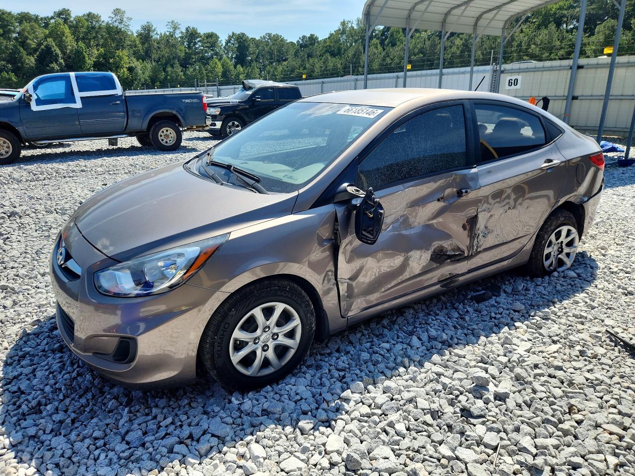 2013 HYUNDAI ACCENT GLS | KMHCT4AE2DU277684 | UPCARS