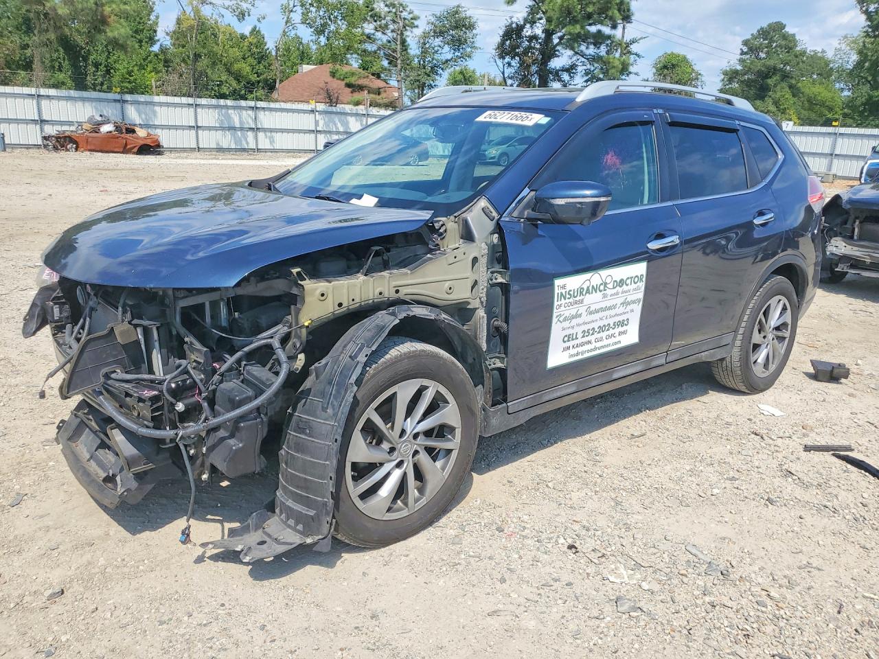 2015 NISSAN ROGUE SL | 5N1AT2MT7FC850982 | UPCARS