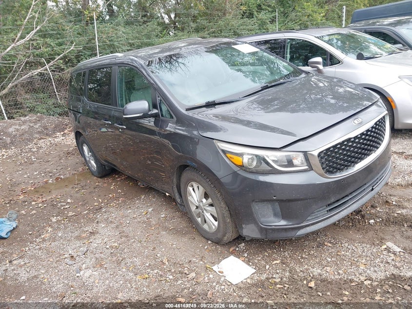 2017 KIA SEDONA LX | KNDMB5C13H6334495 | UPCARS