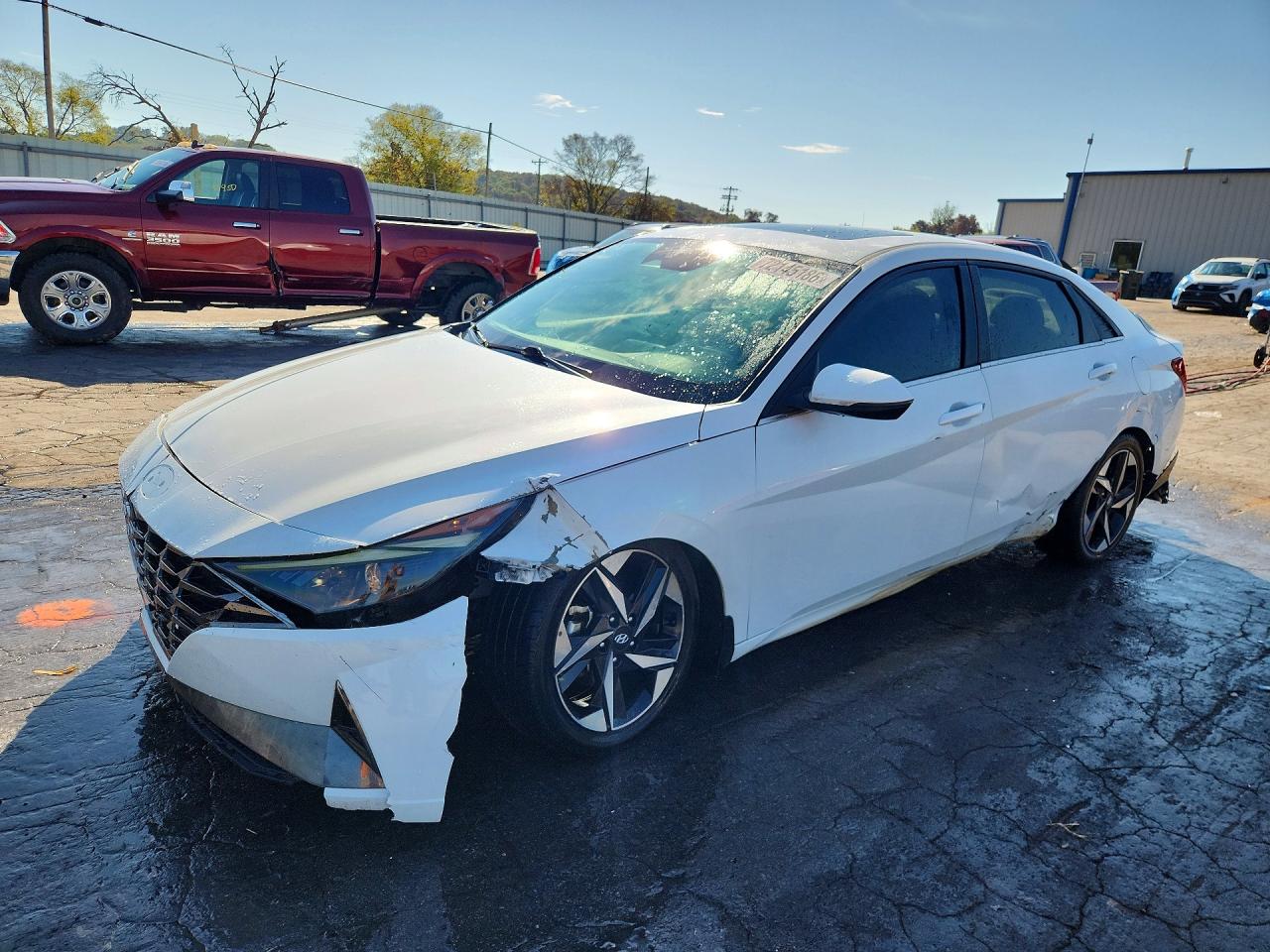 2022 HYUNDAI ELANTRA SEL | 5NPLN4AG1NH053589 | UPCARS