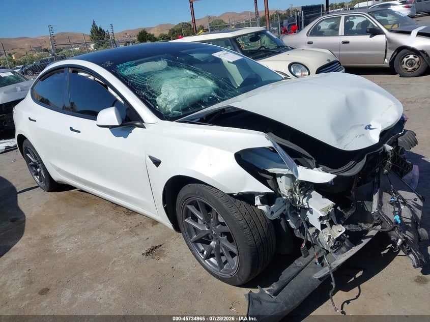 2022 TESLA MODEL 3 REAR-WHEEL DRIVE | 5YJ3E1EA6NF337190 | UPCARS