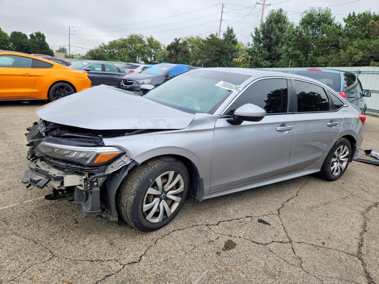 2022 HONDA CIVIC LX | 2HGFE2F24NH518214 | UPCARS