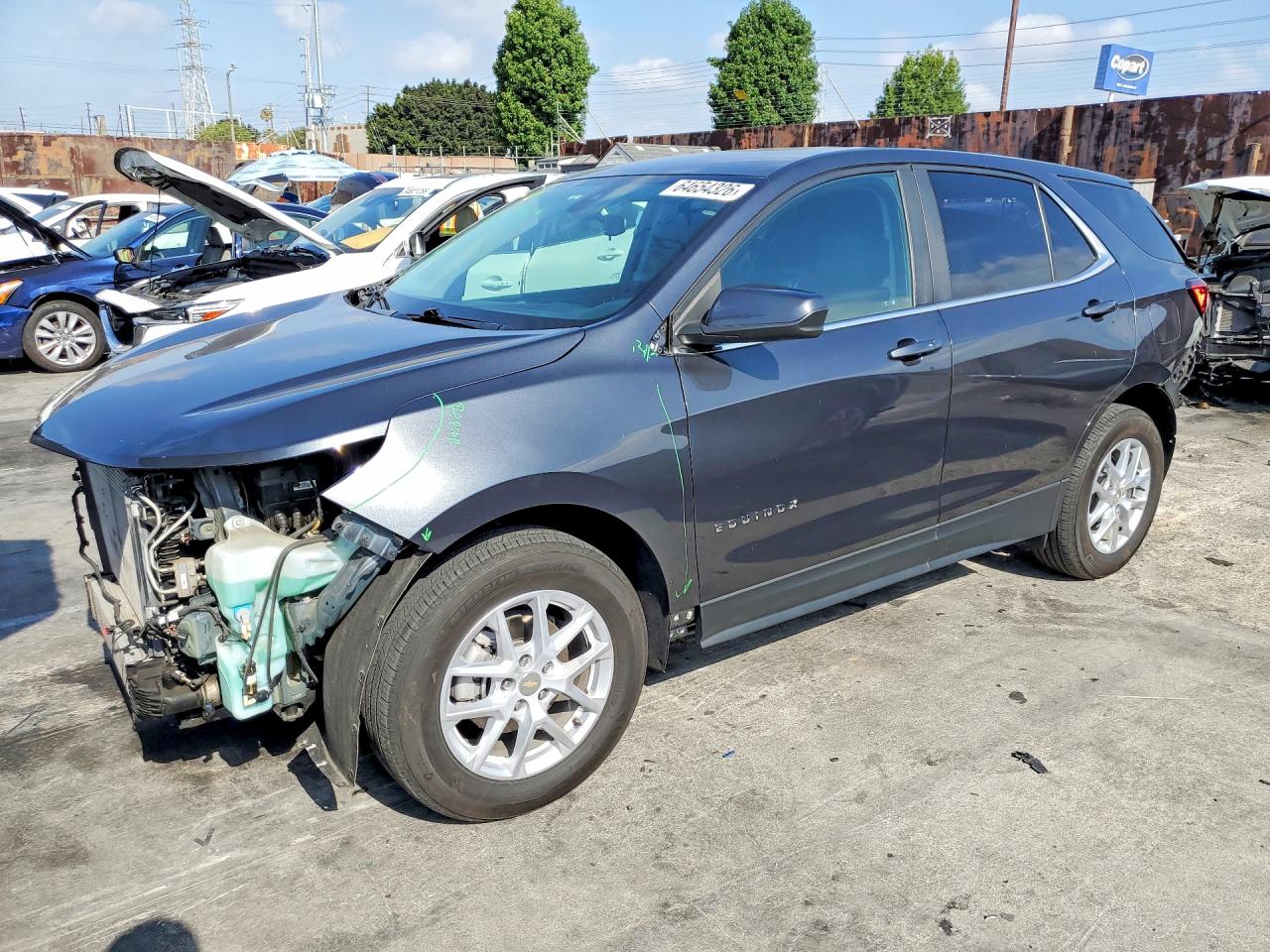 2023 CHEVROLET EQUINOX LT | 3GNAXJEG1PS192972 | UPCARS