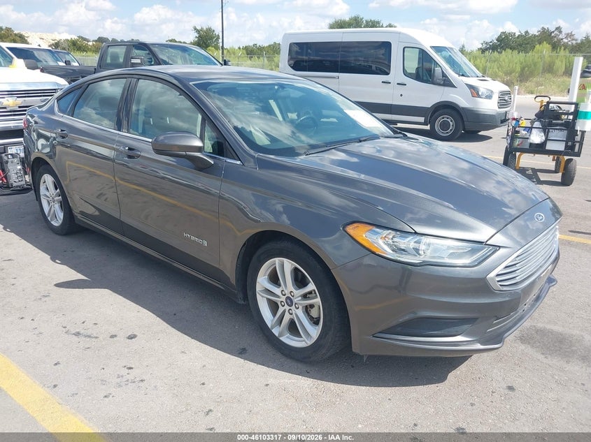 2018 FORD FUSION HYBRID S | 3FA6P0UU3JR254456 | UPCARS