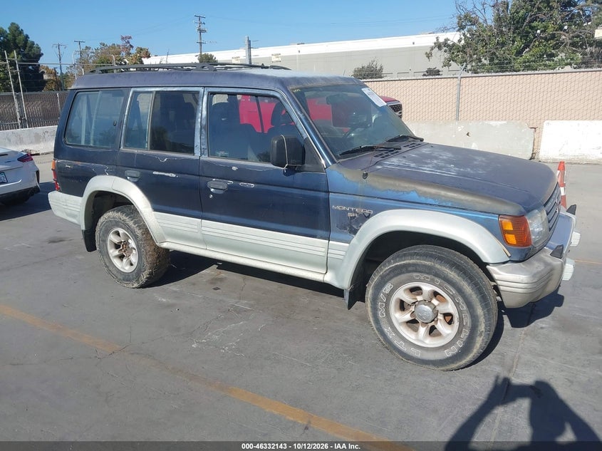1995 MITSUBISHI MONTERO SR | JA4MR51M0SJ020522 | UPCARS
