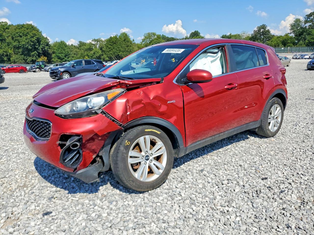 2017 KIA SPORTAGE LX | KNDPMCAC0H7204443 | UPCARS