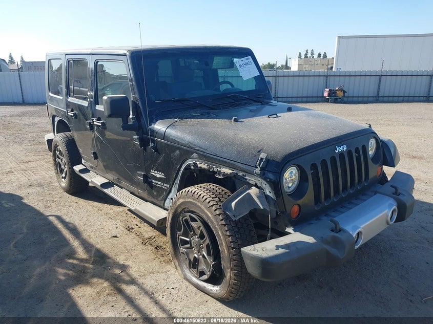 2008 JEEP WRANGLER UNLIMITED SAHARA | 1J8GA59148L542810 | UPCARS