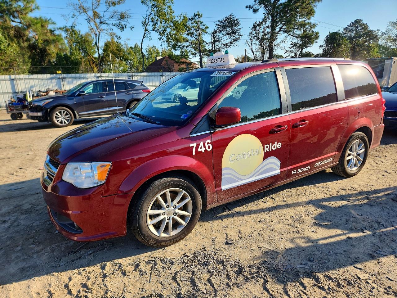 2019 DODGE CARAVAN SXT | 2C4RDGCG1KR773677 | UPCARS