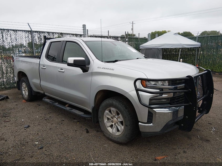 2020 CHEVROLET SILVERADO 1500 4WD  STANDARD BED LT | 1GCRYDED9LZ196247 | UPCARS