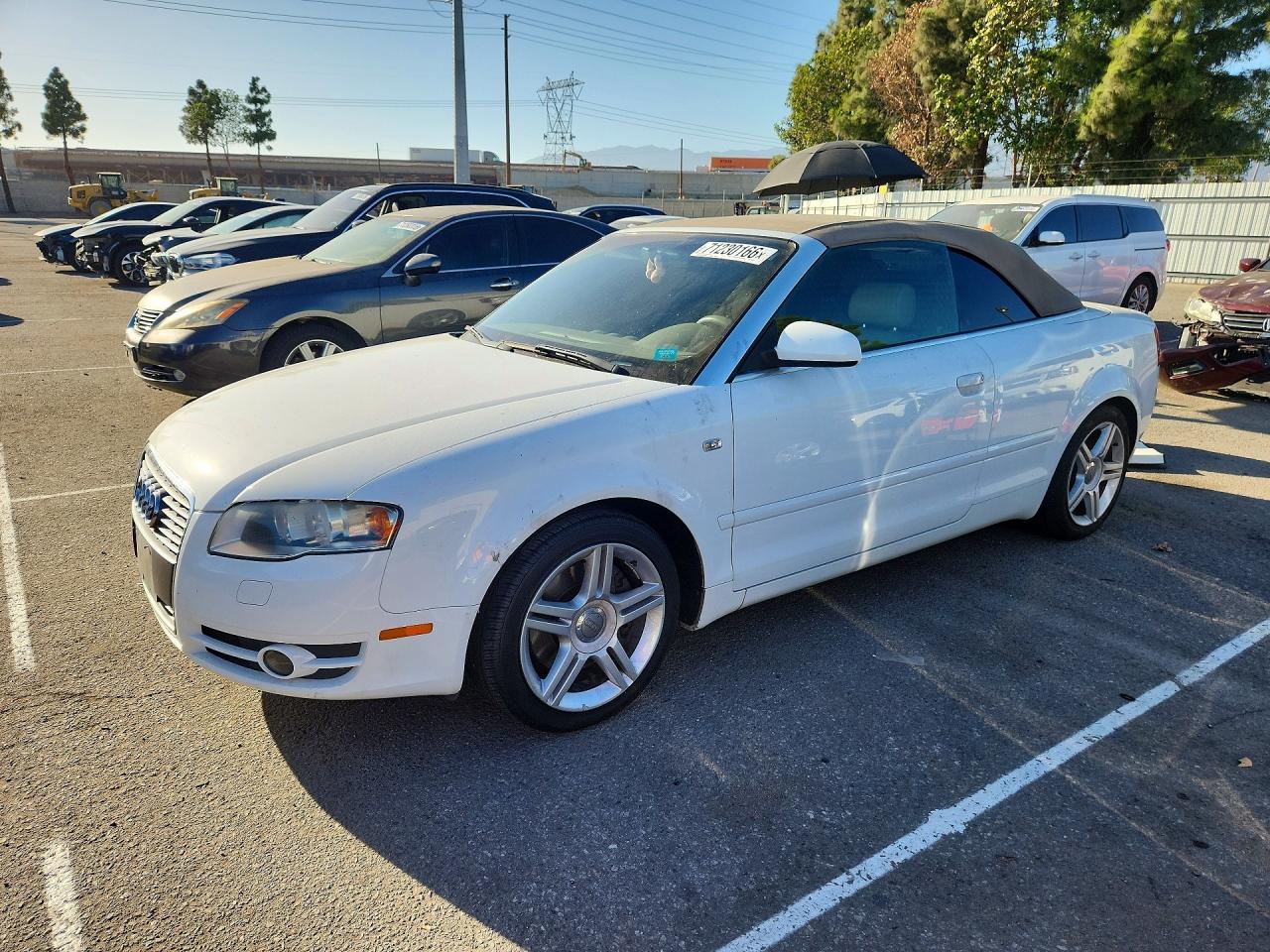 2007 AUDI A4 2.0T CABRIOLET | WAUAF48H77K022917 | UPCARS