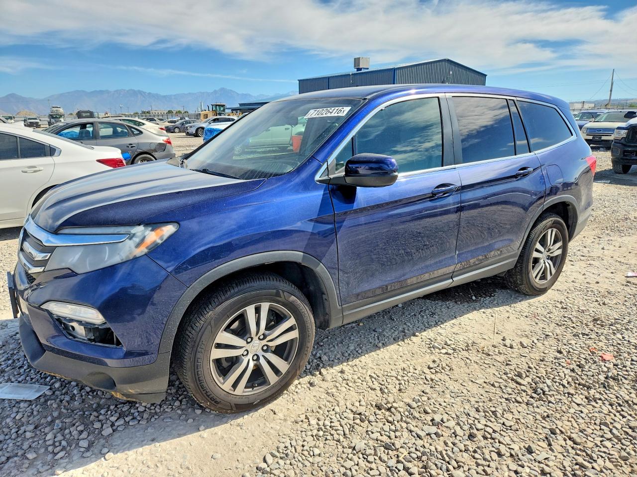 2018 HONDA PILOT EX | 5FNYF6H37JB067619 | UPCARS