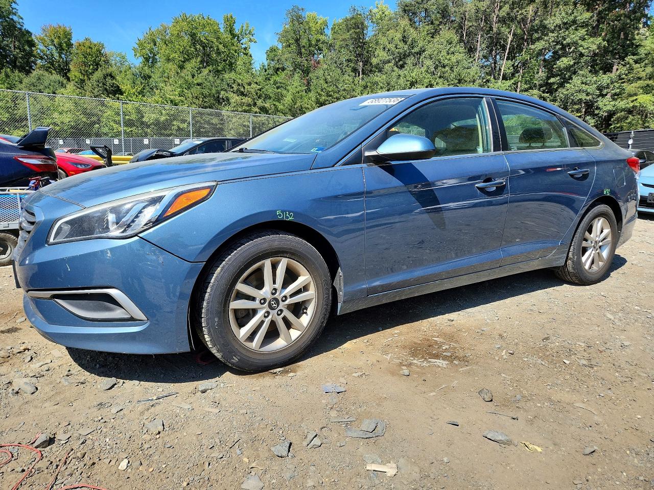 2017 HYUNDAI SONATA SE | 5NPE24AF6HH534063 | UPCARS