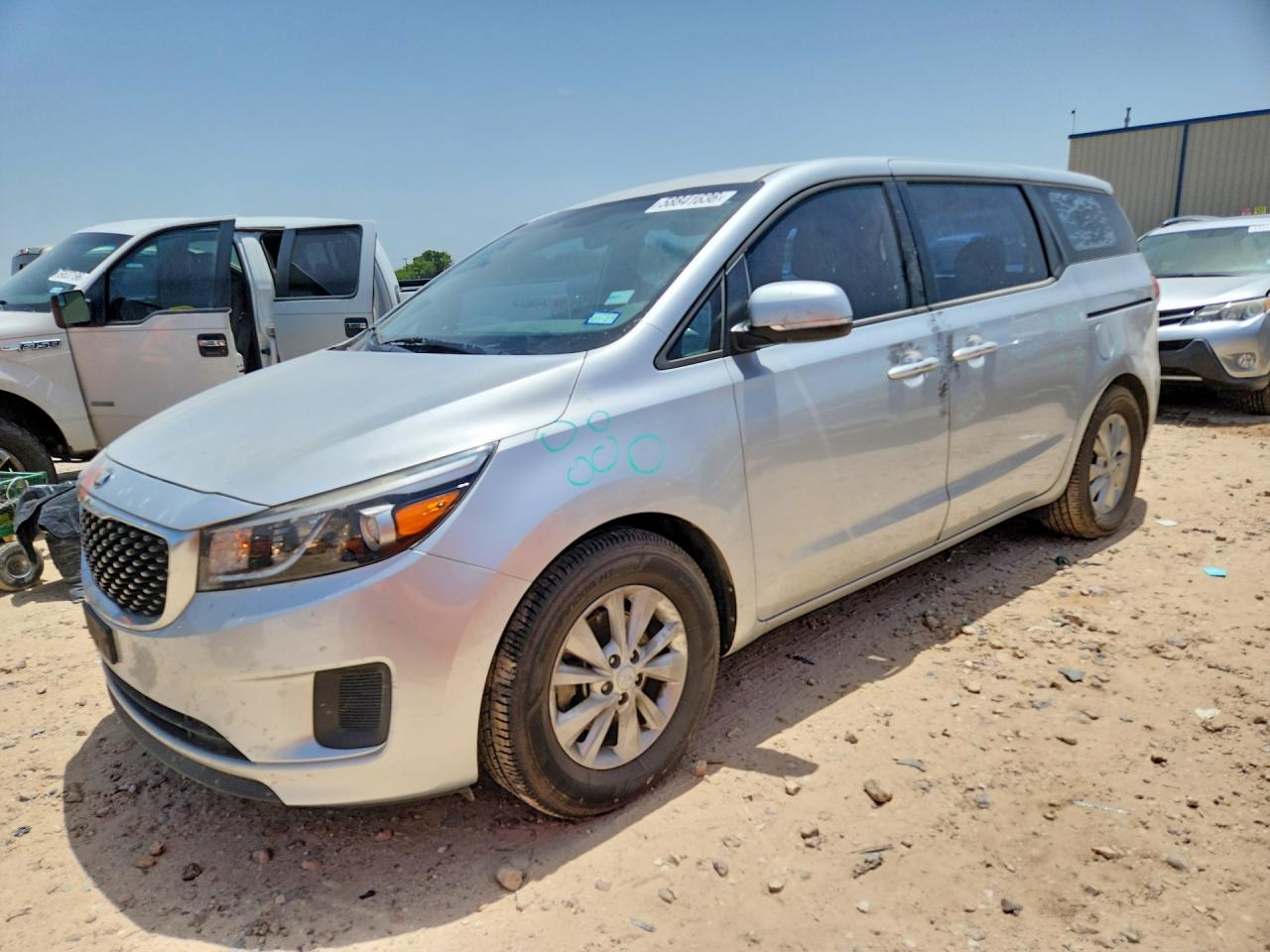 2017 KIA SEDONA L | KNDMA5C17H6279522 | UPCARS