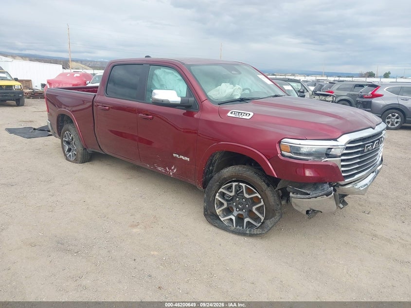 2025 RAM 1500 LARAMIE  4X4 6'4 BOX | 1C6SRFRP8SN533003 | UPCARS