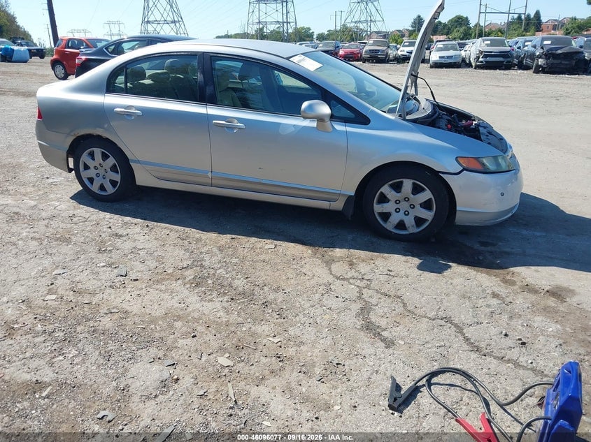2008 HONDA CIVIC LX | 2HGFA16508H319455 | UPCARS