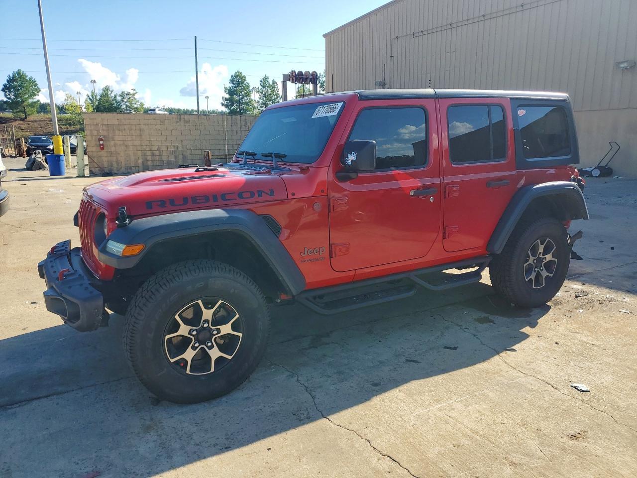 2018 JEEP WRANGLE RUBICON | 1C4HJXFG7JW117473 | UPCARS