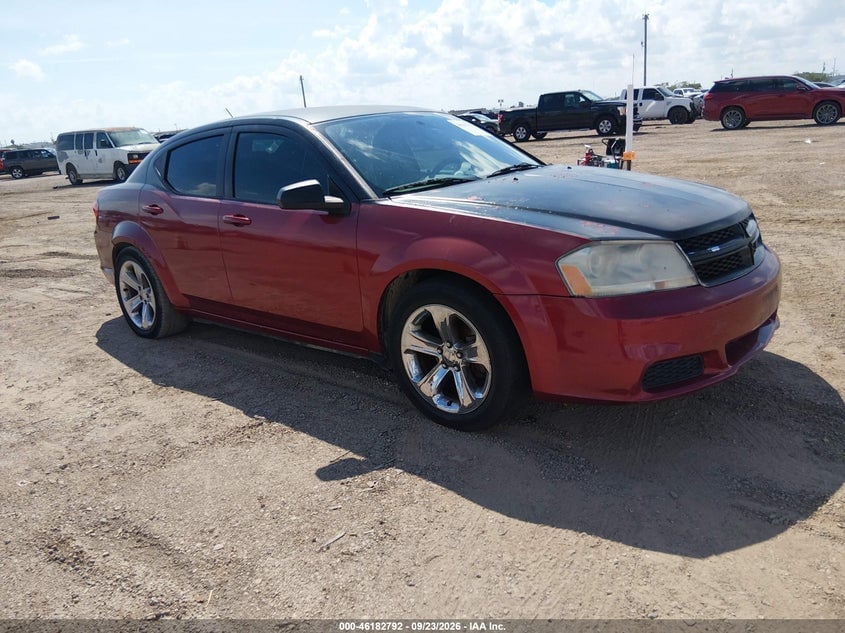 2014 DODGE AVENGER SE | 1C3CDZAB1EN182537 | UPCARS