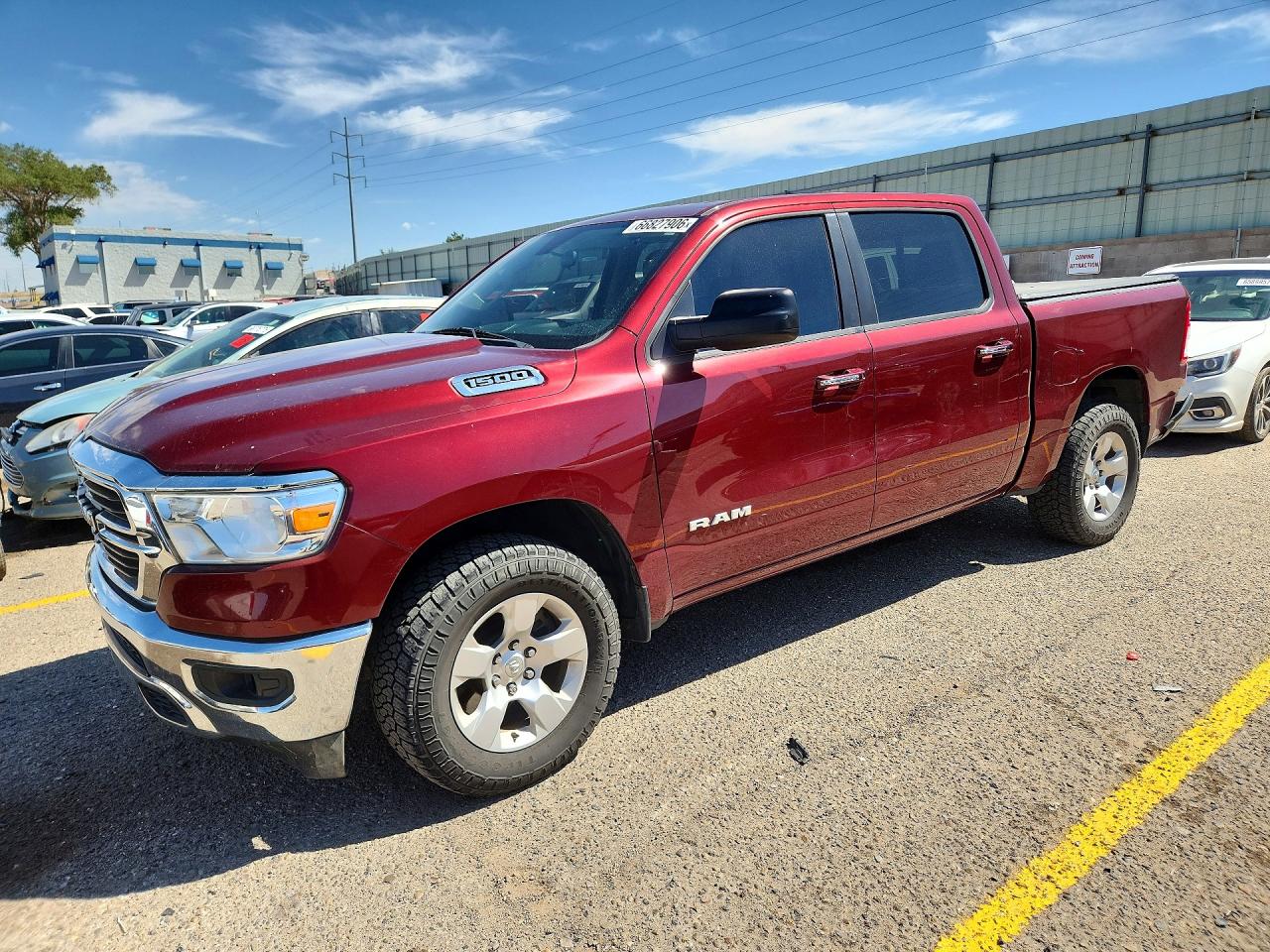 2020 RAM 1500 BIG HORN/LONE STAR | 1C6RRFFG7LN283757 | UPCARS