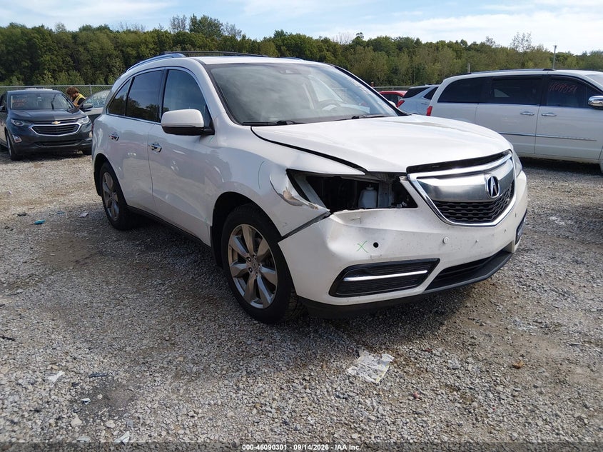 2016 ACURA MDX ADVANCE   ENTERTAINMENT PACKAGES/ADVANCE PACKAGE | 5FRYD4H96GB026808 | UPCARS