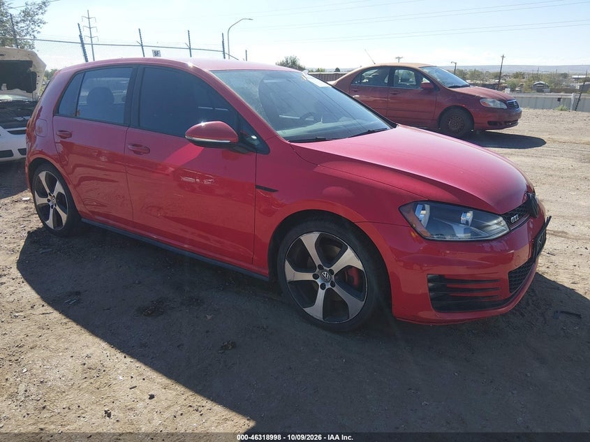 2016 VOLKSWAGEN GOLF GTI S 4-DOOR | 3VW4T7AU3GM019326 | UPCARS
