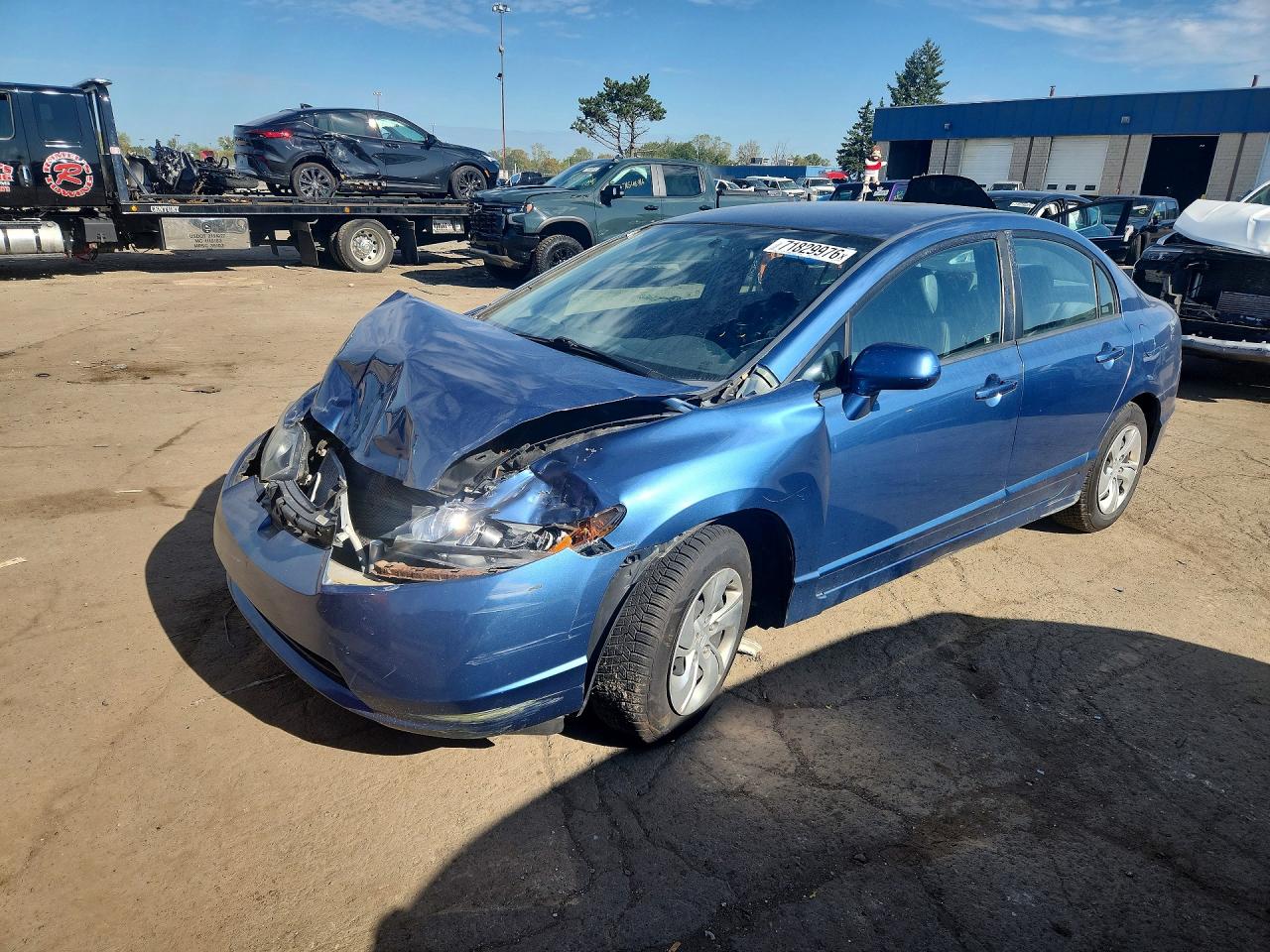2008 HONDA CIVIC LX | 1HGFA16538L093592 | UPCARS