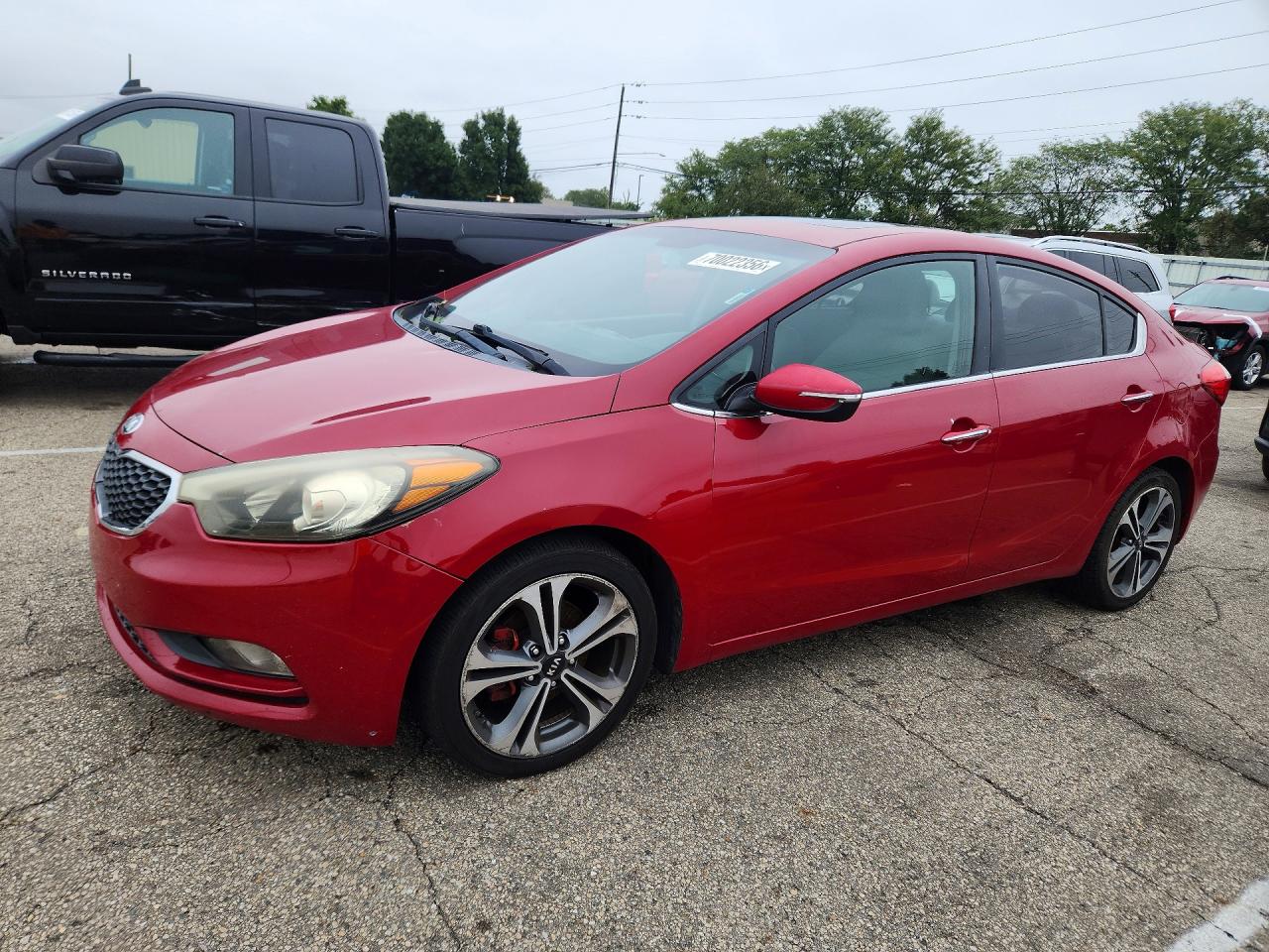 2014 KIA FORT EX | KNAFZ4A86E5068774 | UPCARS