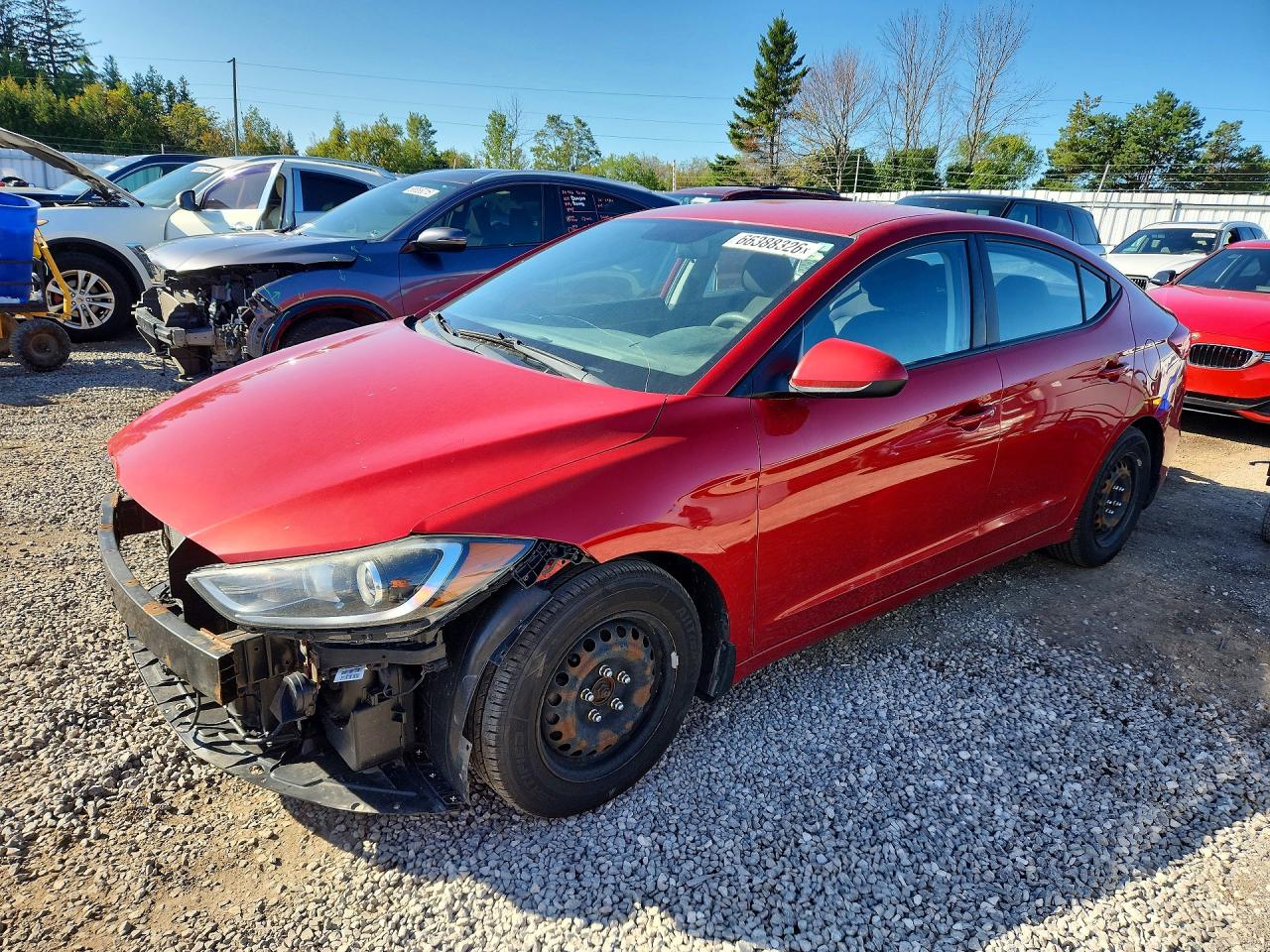 2017 HYUNDAI ELANTRA SE | 5NPD74LF2HH133958 | UPCARS
