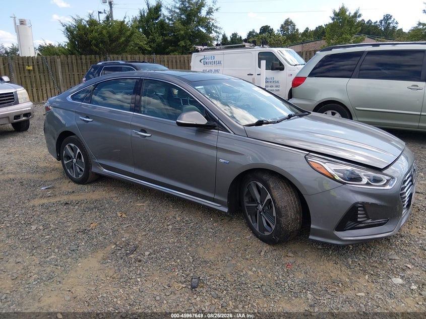 2018 HYUNDAI SONATA HYBRID LIMITED | KMHE34L37JA082469 | UPCARS