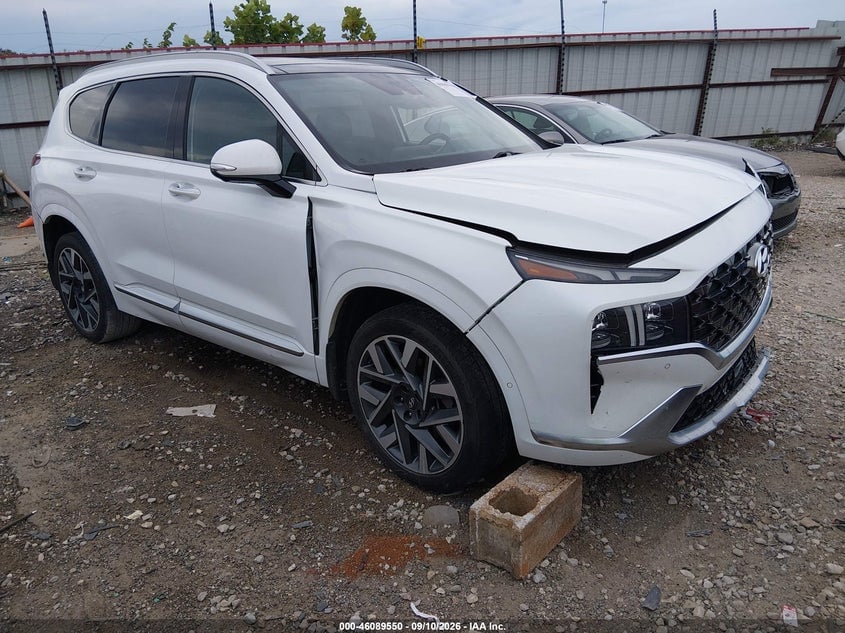 2022 HYUNDAI SANTA FE CALLIGRAPHY | 5NMS54AL2NH376796 | UPCARS