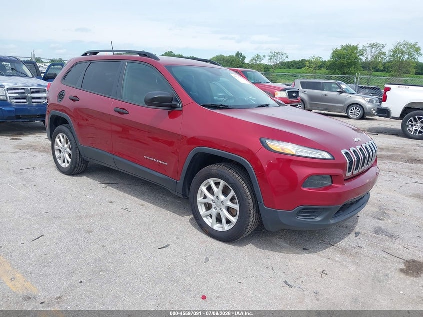 2016 JEEP CHEROKEE SPORT | 1C4PJLAB0GW216872 | UPCARS