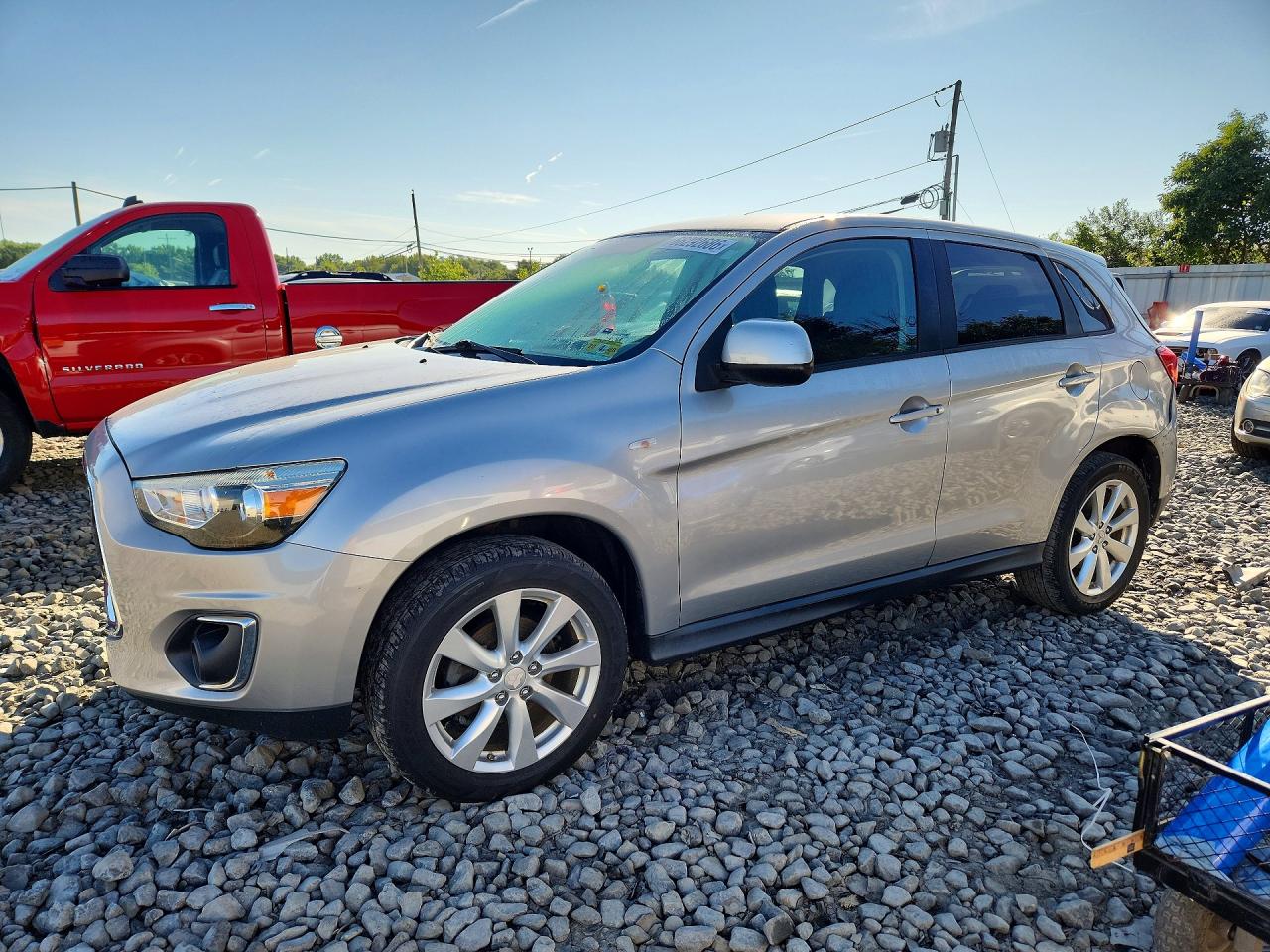 2015 MITSUBISHI OUTLANDER ES | 4A4AP3AU7FE006692 | UPCARS