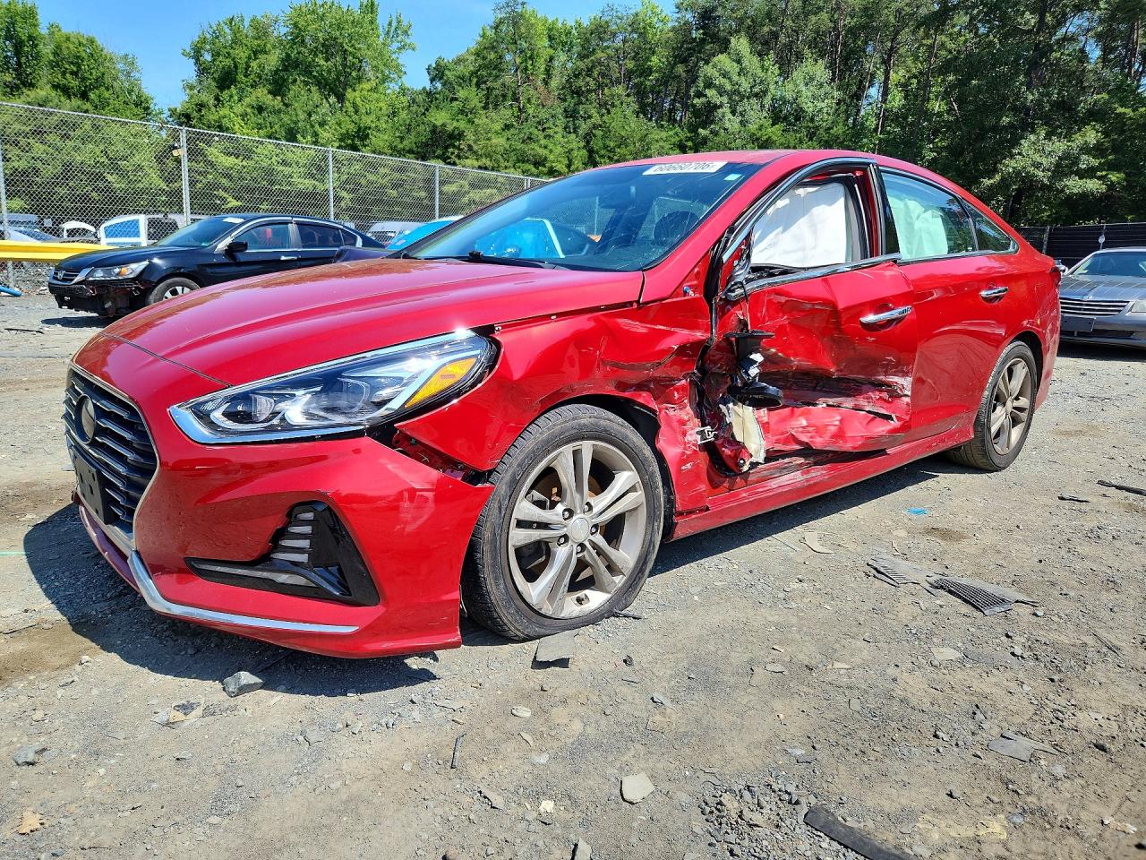 2018 HYUNDAI SONATA LIMITED | 5NPE34AF0JH606233 | UPCARS