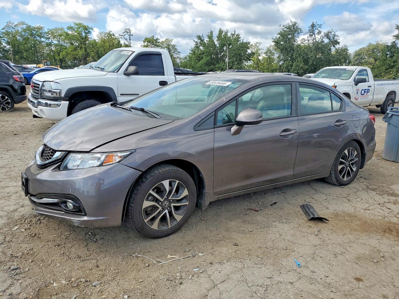 2013 HONDA CIVIC EXL | 19XFB2F93DE202799 | UPCARS