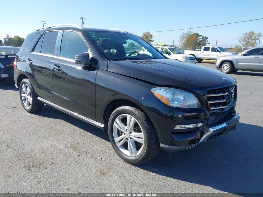 2013 MERCEDES-BENZ ML 350 4MATIC | 4JGDA5HB7DA190859 | UPCARS