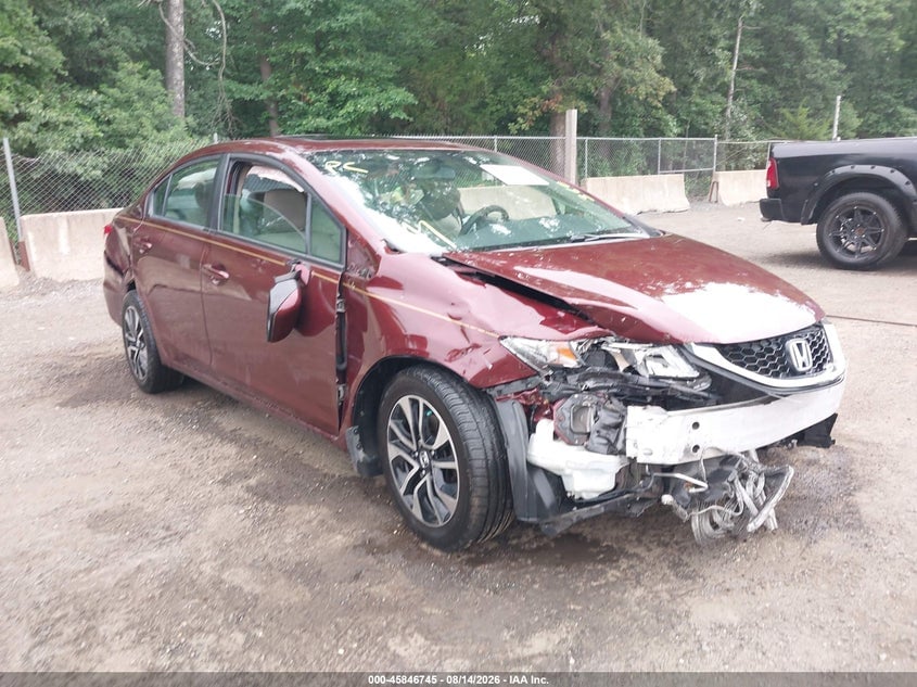 2015 HONDA CIVIC EX | 19XFB2F83FE256663 | UPCARS