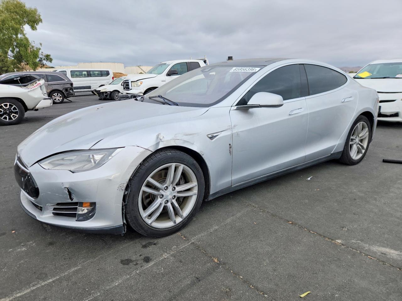 2014 TESLA MODEL S | 5YJSA1S11EFP49478 | UPCARS