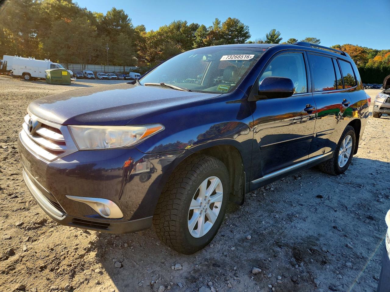 2013 TOYOTA HIGHLANDER SE | 5TDBK3EH1DS216848 | UPCARS