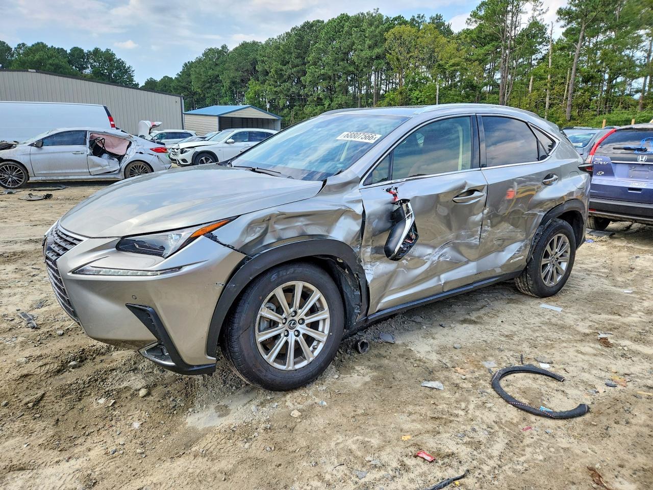 2021 LEXUS NX BASE | JTJDJRDZXM2168005 | UPCARS