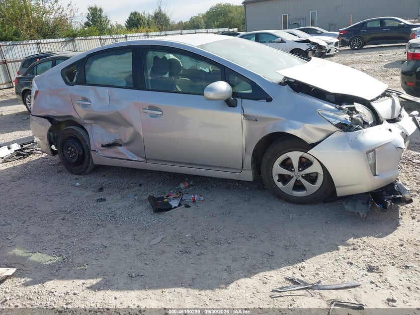 2013 TOYOTA PRIUS TWO | JTDKN3DU6D5553091 | UPCARS
