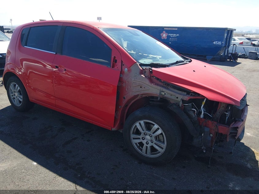 2015 CHEVROLET SONIC LT AUTO | 1G1JC6SH5F4111512 | UPCARS